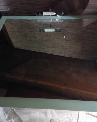 Specchio da Parete per Bagno / Cornice Verde acqua