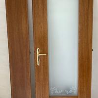 Porta in legno massello 120x215 cm