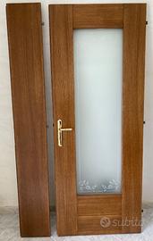 Porta in legno massello 120x215 cm