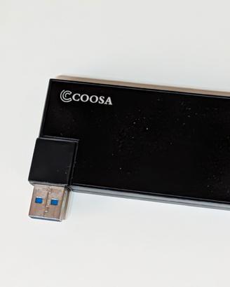 hub usb 3.0 4 porte ideale per laptop