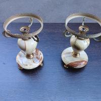 lampade vintage in onice