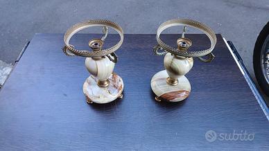 lampade vintage in onice