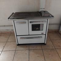 stufa a legna funzionante 