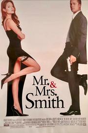 Poster Cinema Mr. & Mrs. Smith Brad Pitt Angelina