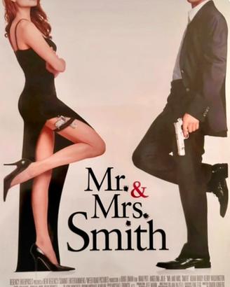 Poster Cinema Mr. & Mrs. Smith Brad Pitt Angelina