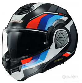 Casco modulare LS2 FF906 ADVANT SPORT Nero Blu Ros