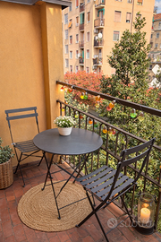 sedie e tavolo da terrazza