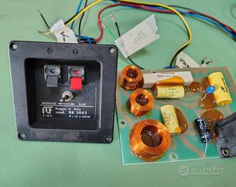 Coppia crossover diffusori RCF BR43