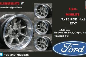 Cerchi minilite 7x 13 4x108 et-7 antracite ford