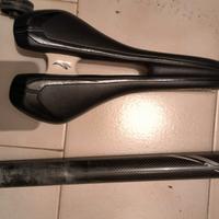 Sella Specialized Romin 143 e reggisella in carbon