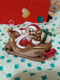 slittino #thun con babbo natale 