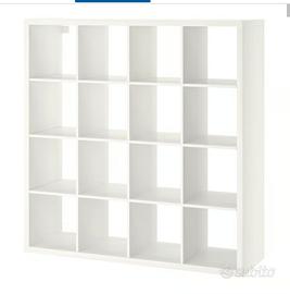 Liibreria IKEA Kallax 4x4 bianca 