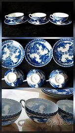 ☕ "Danza del Drago Blu" - Tazze da tè giapponese