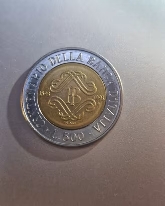 moneta da collezione.500 lire