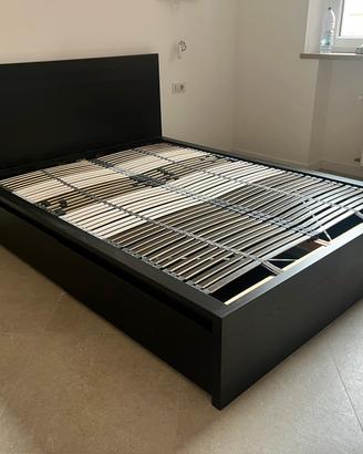 Letto MALM 140cm con 4 cassetti