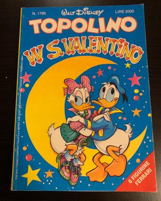 Topolino n. 1785 – “W S. Valentino” (1990)