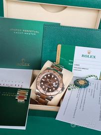 ROLEX YACHTMASTER 116621 CHOCOLATE GAR ITALIA 2019