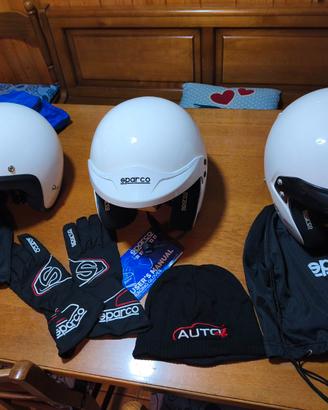 caschi sparco  e altro