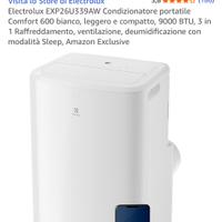 Condizionatore portatile electrolux wifi