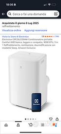 Condizionatore portatile electrolux wifi