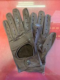 Guanto da guida sportiva in pelle anni60