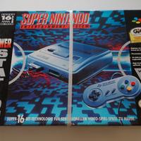 Console Super Nintendo SNES con scatola originale