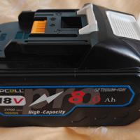 Batteria Makita 8Ah alta capacità nuova