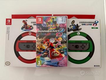 Mario Kart 8 Switch con Volanti