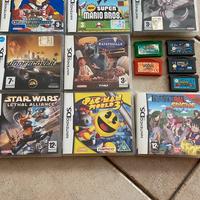 Lotto giochi originali Nintendo DS e GBA Pokémon..
