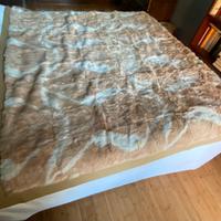 Copriletto da 1 piazza in guanaco