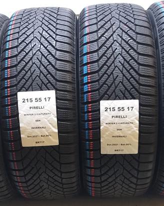 4 GOMME 215 55 17 PIRELLI BR717