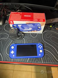nintendo switch lite blu