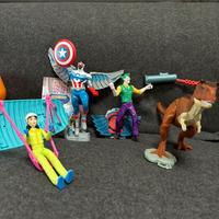 Sorprese kinder joker barbie marvel captain americ