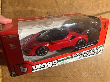 FERRARI 1:24 SF90 stradale burago race + play
