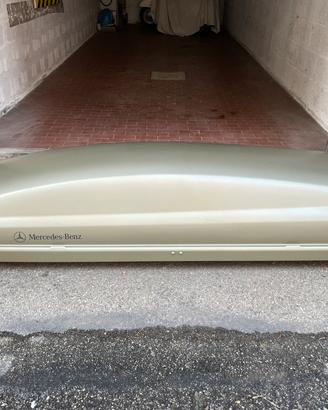 Box tetto mercedes 330 originale + barre