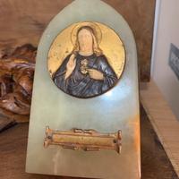 Antica icona gesu in onice