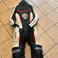 Tuta in pelle befast