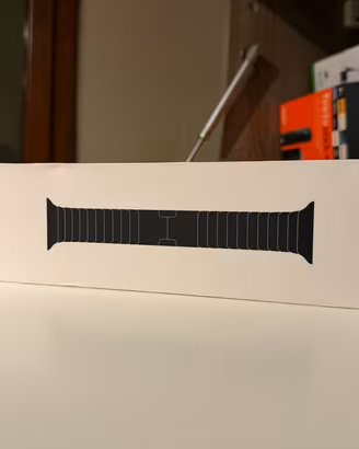 Bracciale Maglie Apple Watch Nero Space 38-42mm