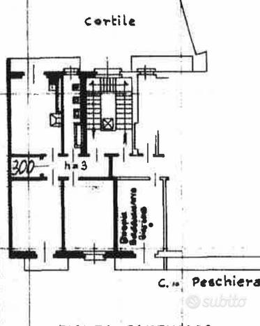 Trilocale piano alto zona San Paolo