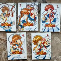 Angelic Layer  - CLAMP - Serie Manga Completa 1-5