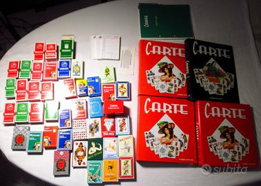 Lotto Set Collezione Fabbri Editore Mazzi di Carte