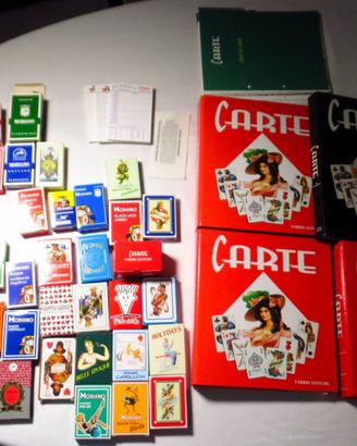 Lotto Set Collezione Fabbri Editore Mazzi di Carte