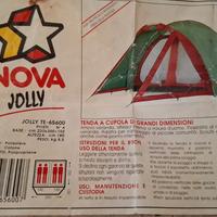 tenda da campeggio più accessori