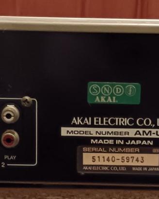 Amplificatore – AKAI AM-UO2