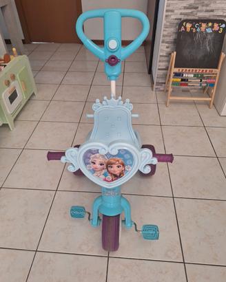 Triciclo passeggino di Frozen