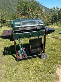 Barbecue a gas