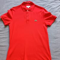 Lacoste polo  uomo tg. S slim fit nuova