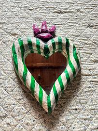Specchio cuore design