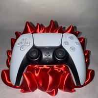 Coppia porta controller ps5 fiamme