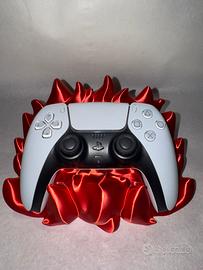 Coppia porta controller ps5 fiamme